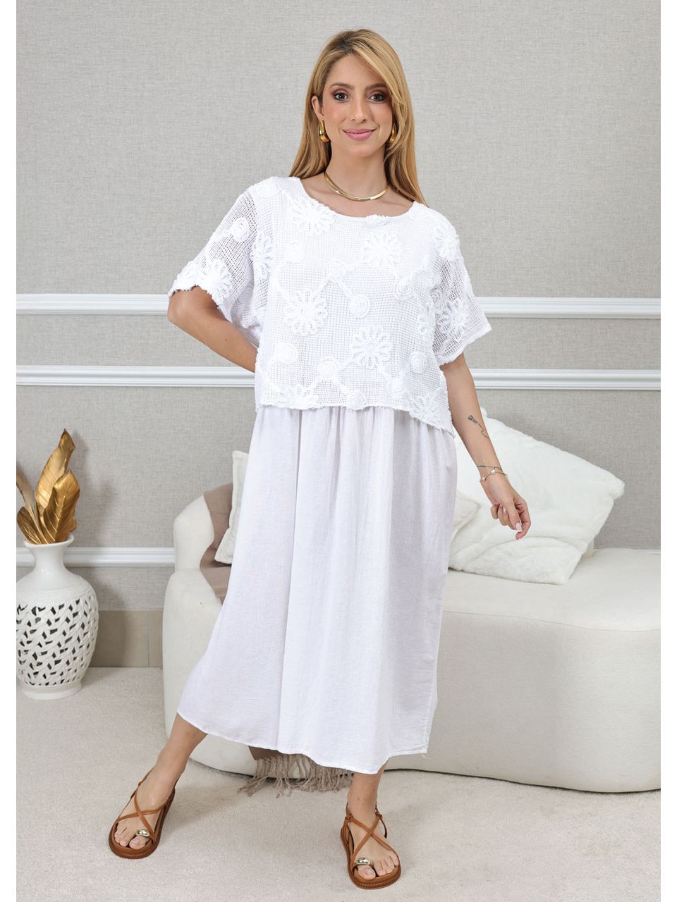 VESTIDO KEMILY BRANCO
