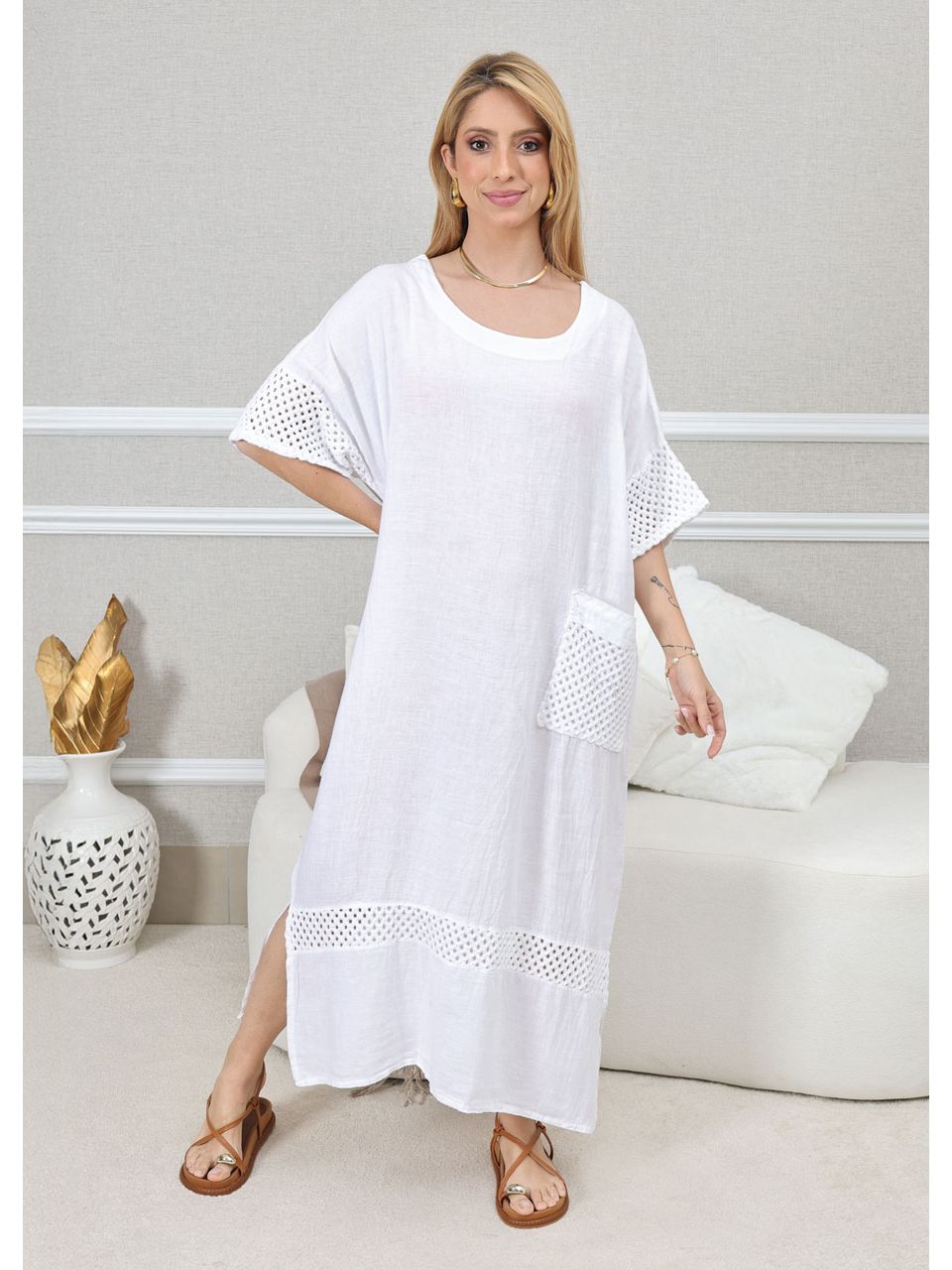 VESTIDO EVELIN BRANCO