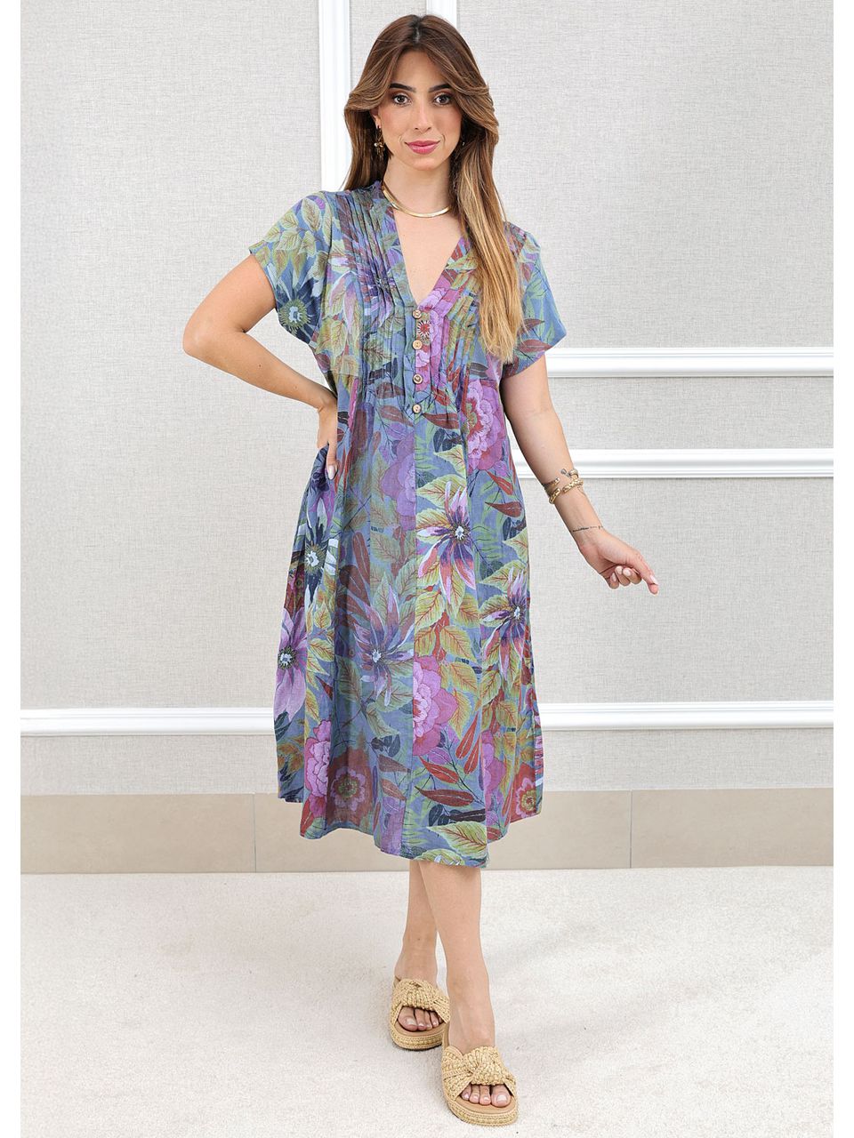 VESTIDO EVELINE JEANS