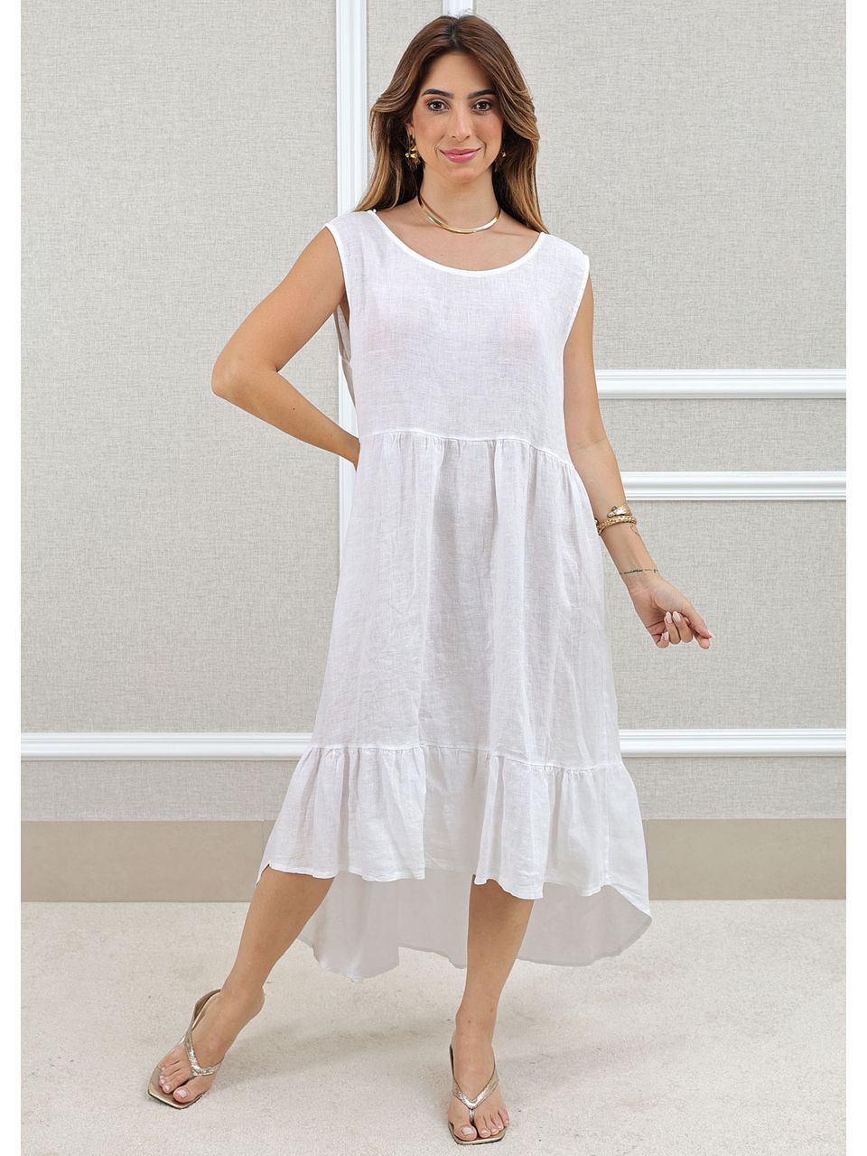 VESTIDO JOICE BRANCO