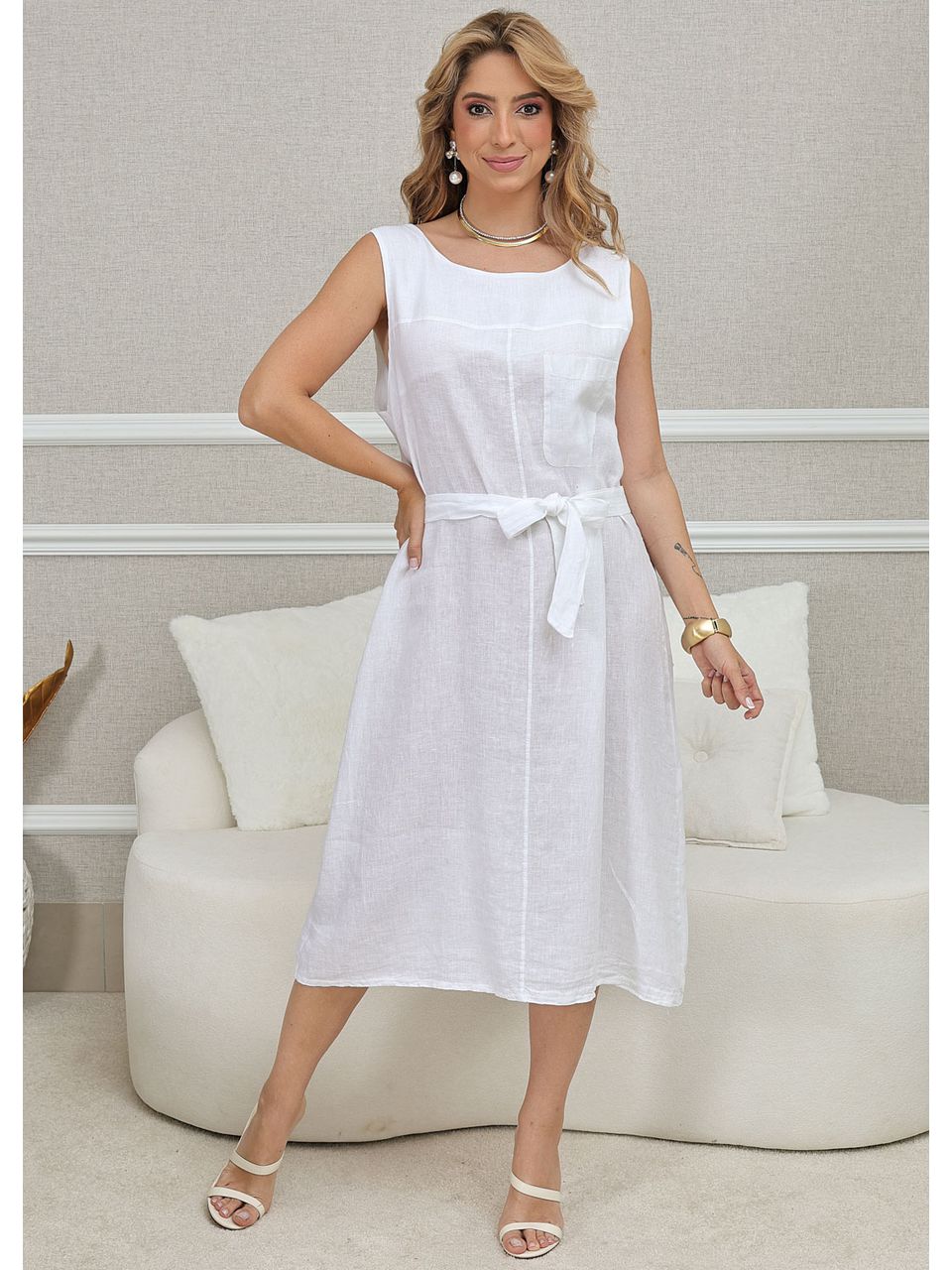 VESTIDO JOSEANE BRANCO
