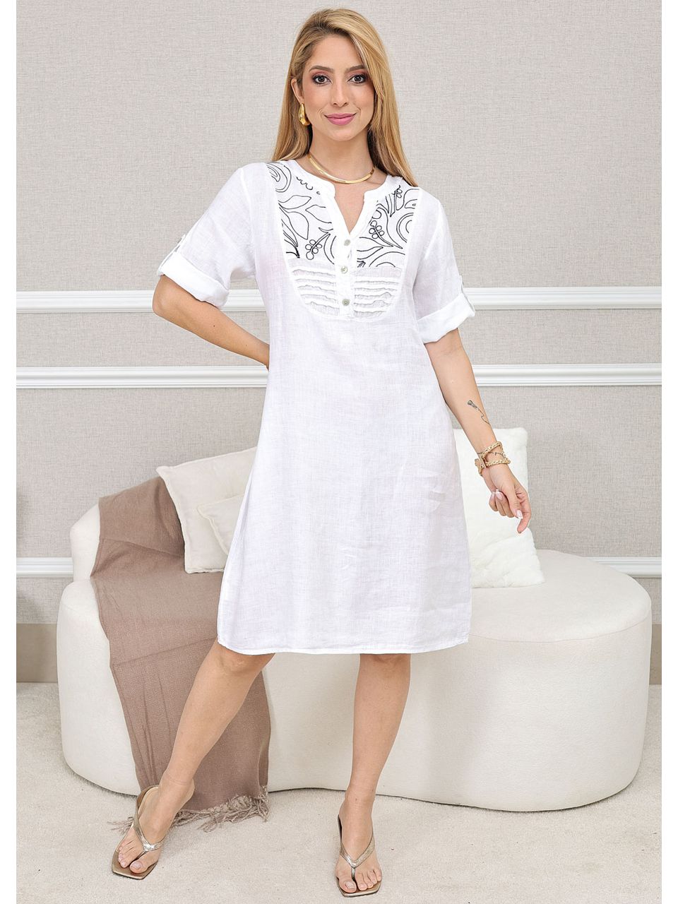 VESTIDO FELOMENA BRANCO