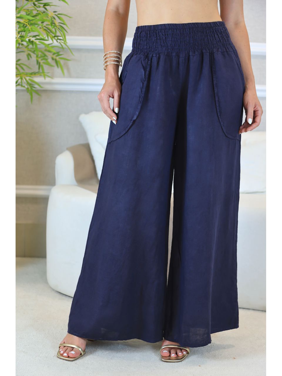 CALÇA TOMMASA MARINHO