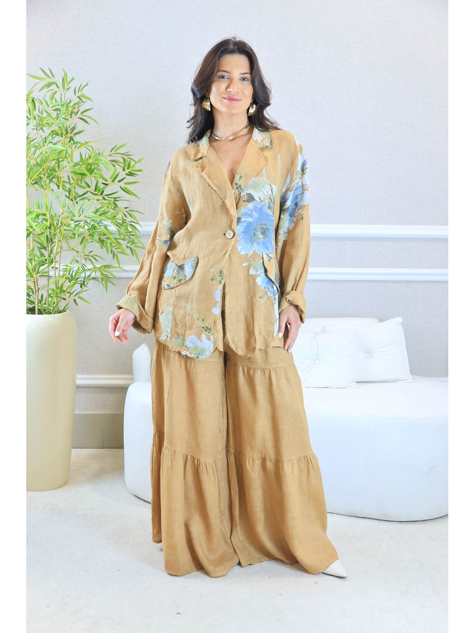 CONJUNTO ABIGAIL CARAMELO