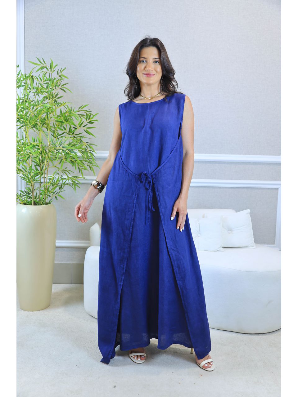 VESTIDO JEMINA MARINHO