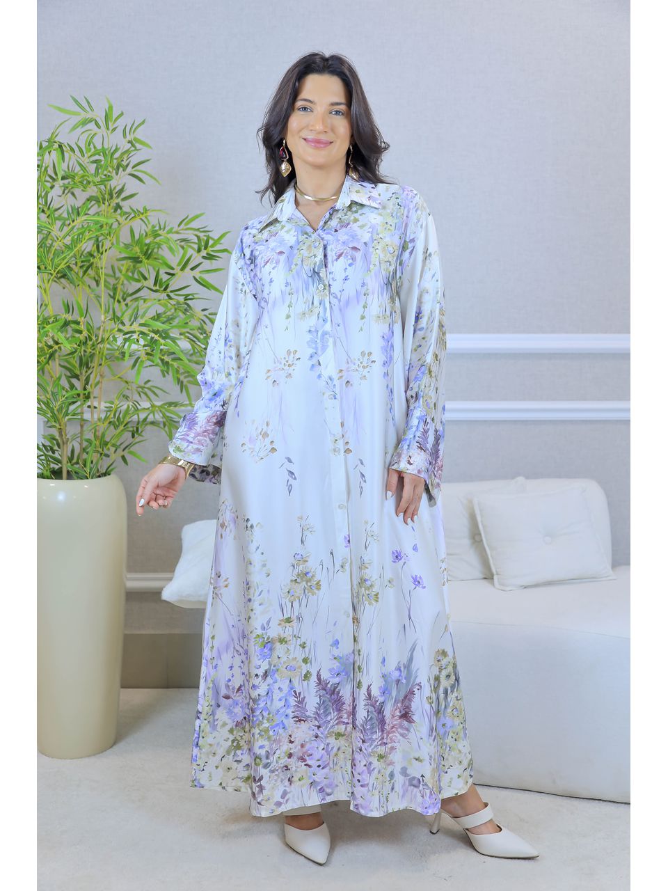 CHEMISE LAUANE LAVANDA