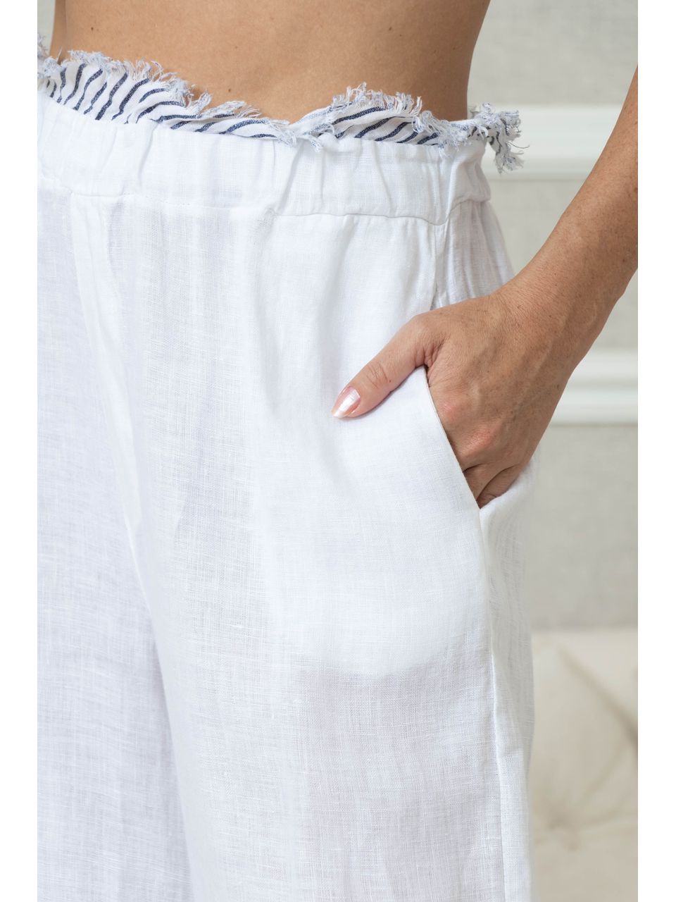 Calça Alma Linho BRANCO