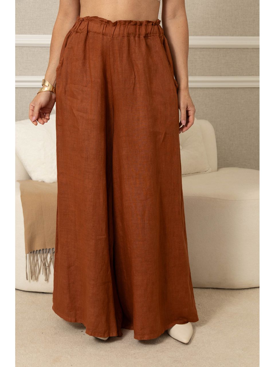 CALÇA ANDREA TERRA COTA 