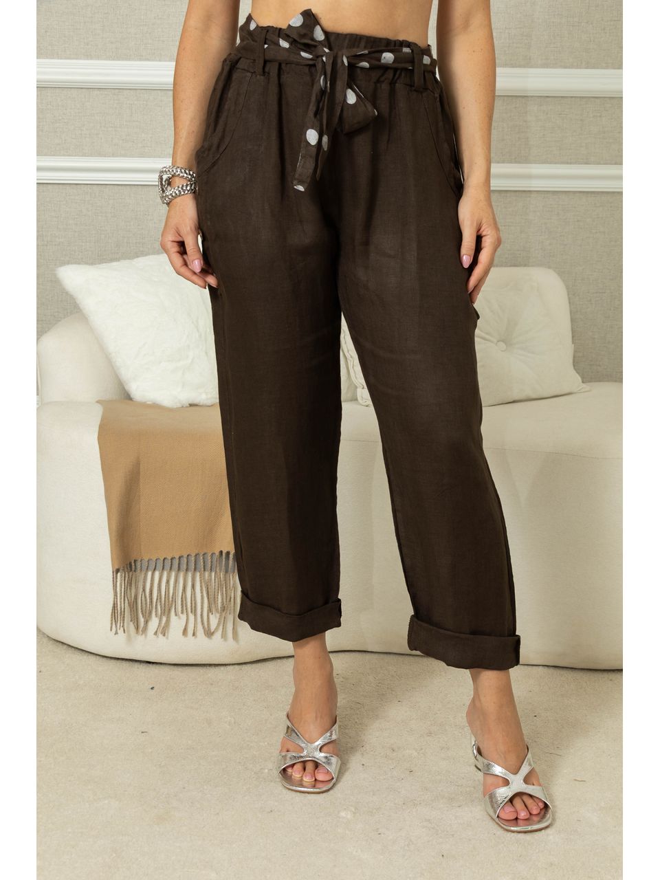 CALÇA IARA CJ CHOCOLATE