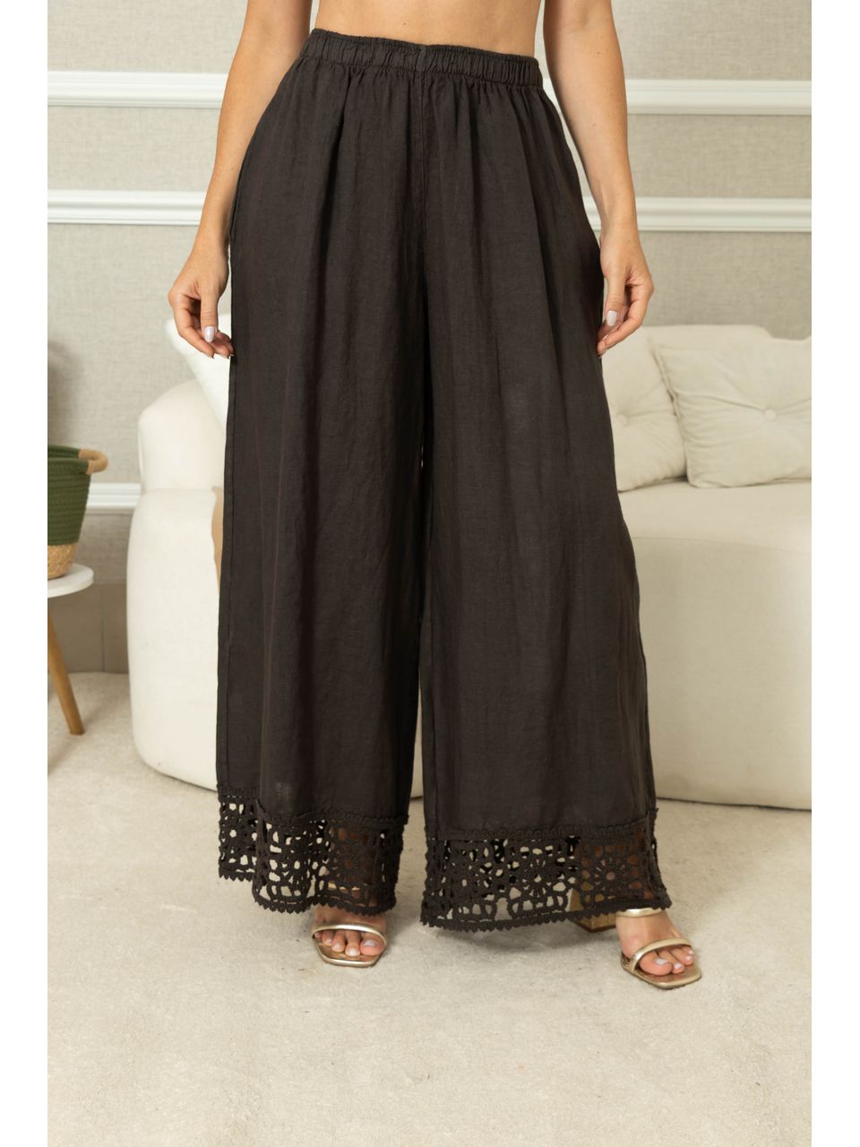 CALÇA LÓTUS CJ CHOCOLATE