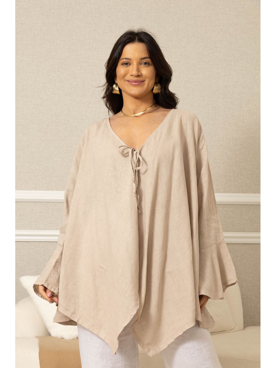 CASAQUETO LOURDES BEGE