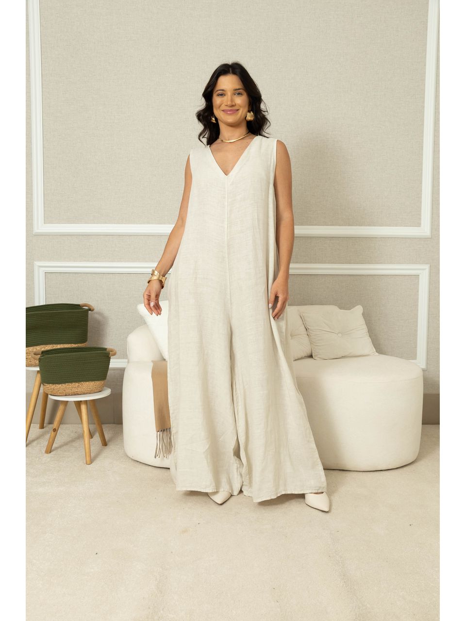 MACACÃO NATURALLE CJ BEGE