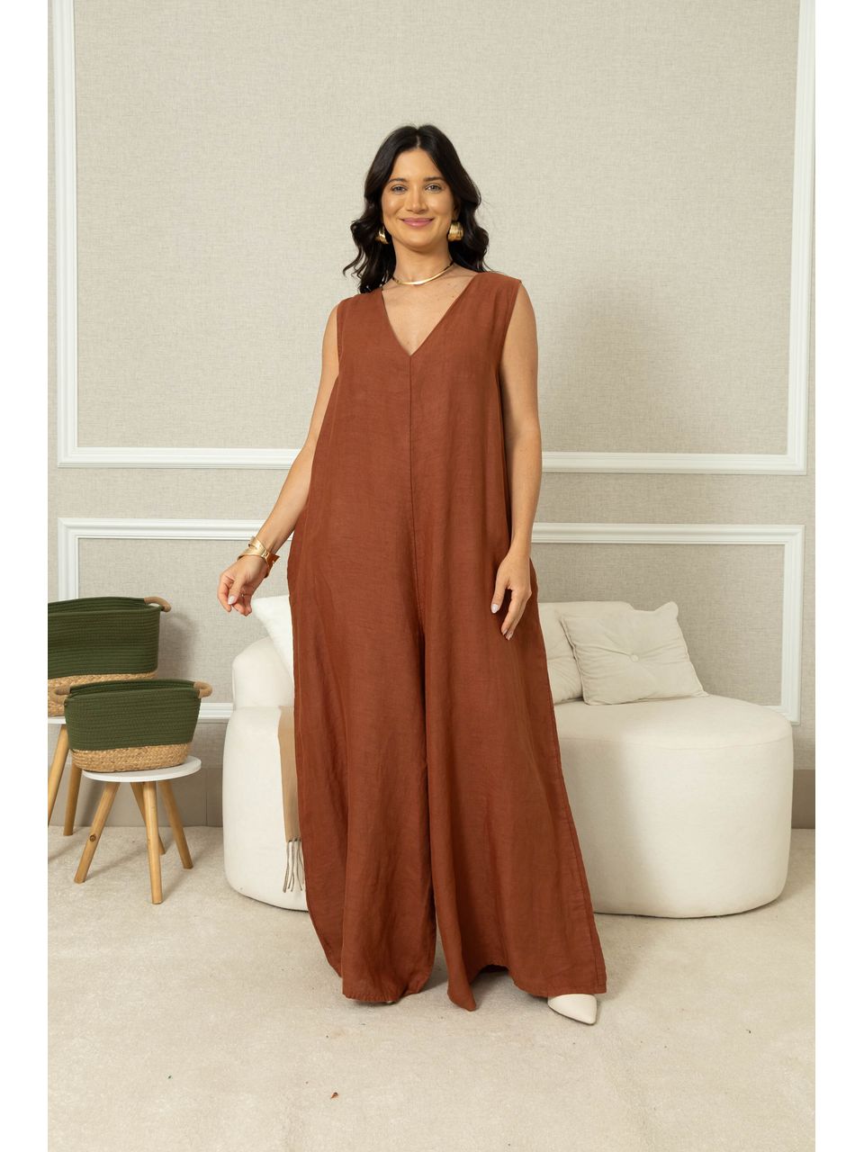 MACACÃO NATURALLE CJ TERRA COTA 