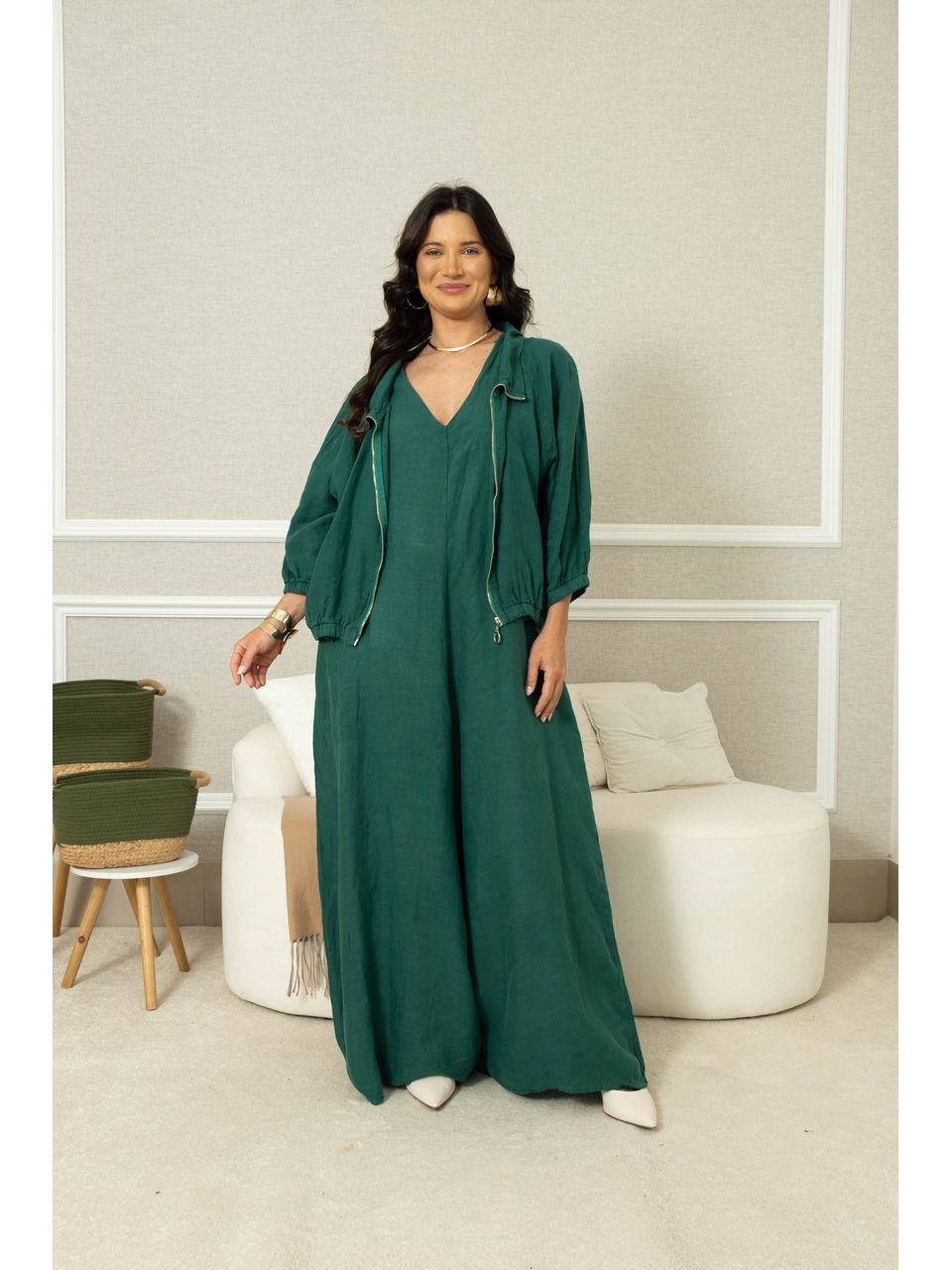 PARKA NATURALLE CJ VERDE GUCCI