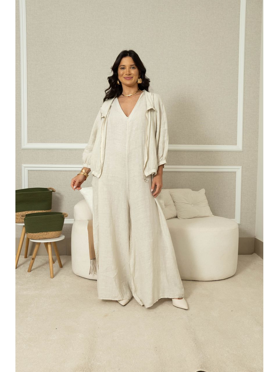 PARKA NATURALLE CJ BEGE