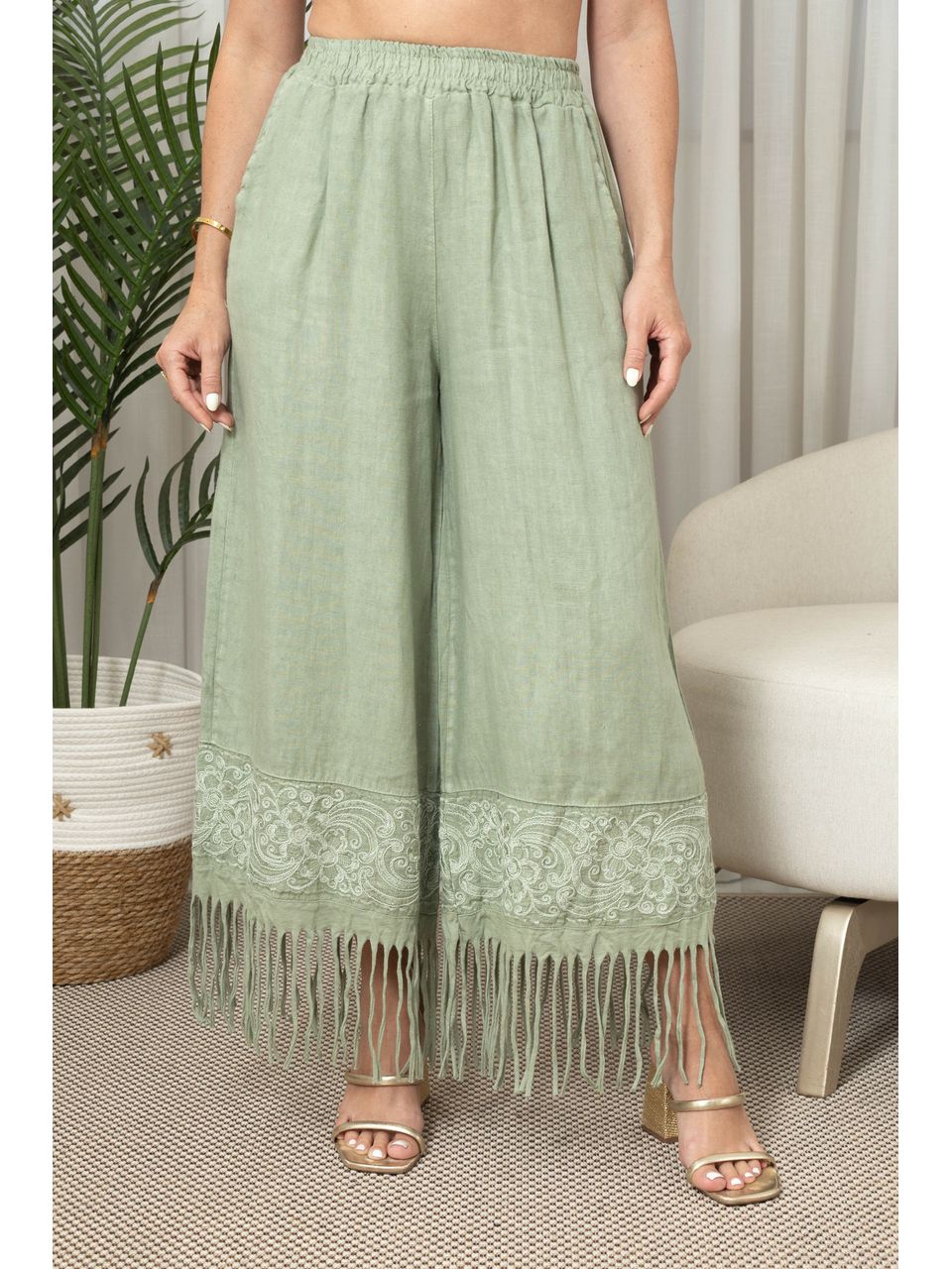 CALÇA LORETA CJ MENTA