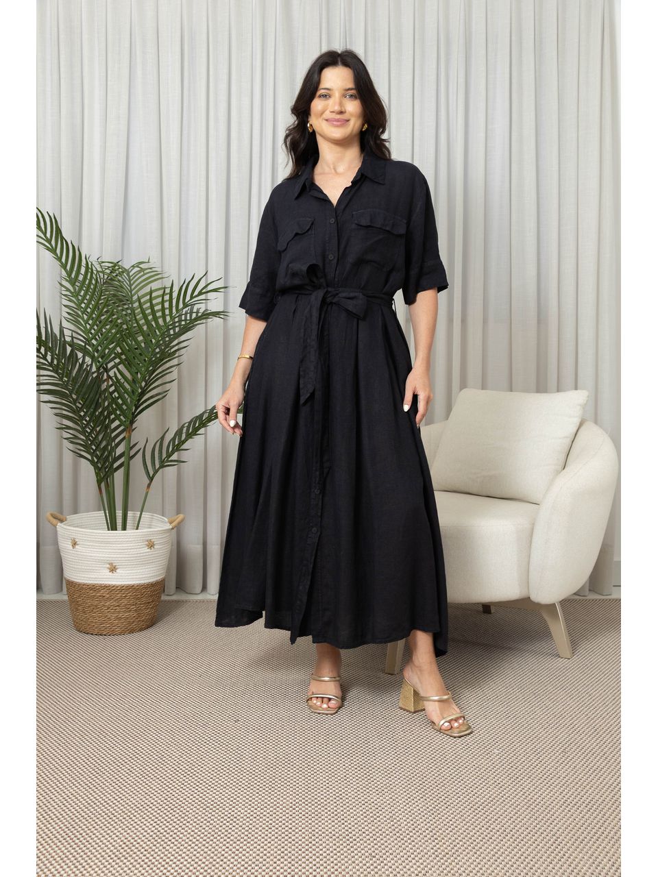 CHEMISE LINEA MARINHO