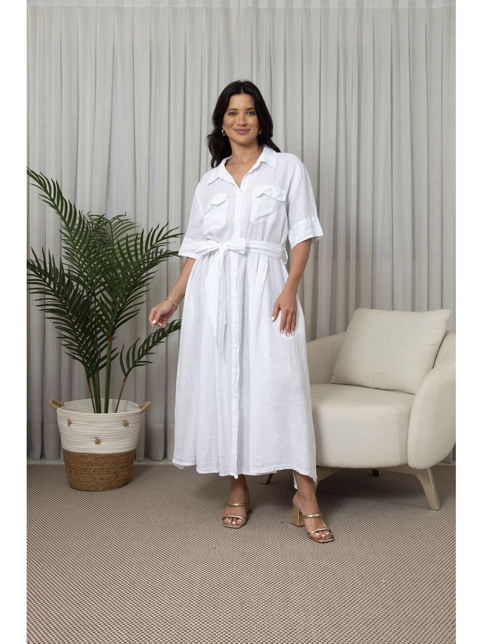 CHEMISE LINEA BRANCO