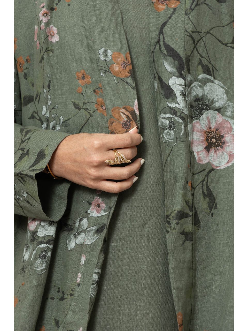 VESTIDO ANA COM CASAQUETO ANA MILITAR