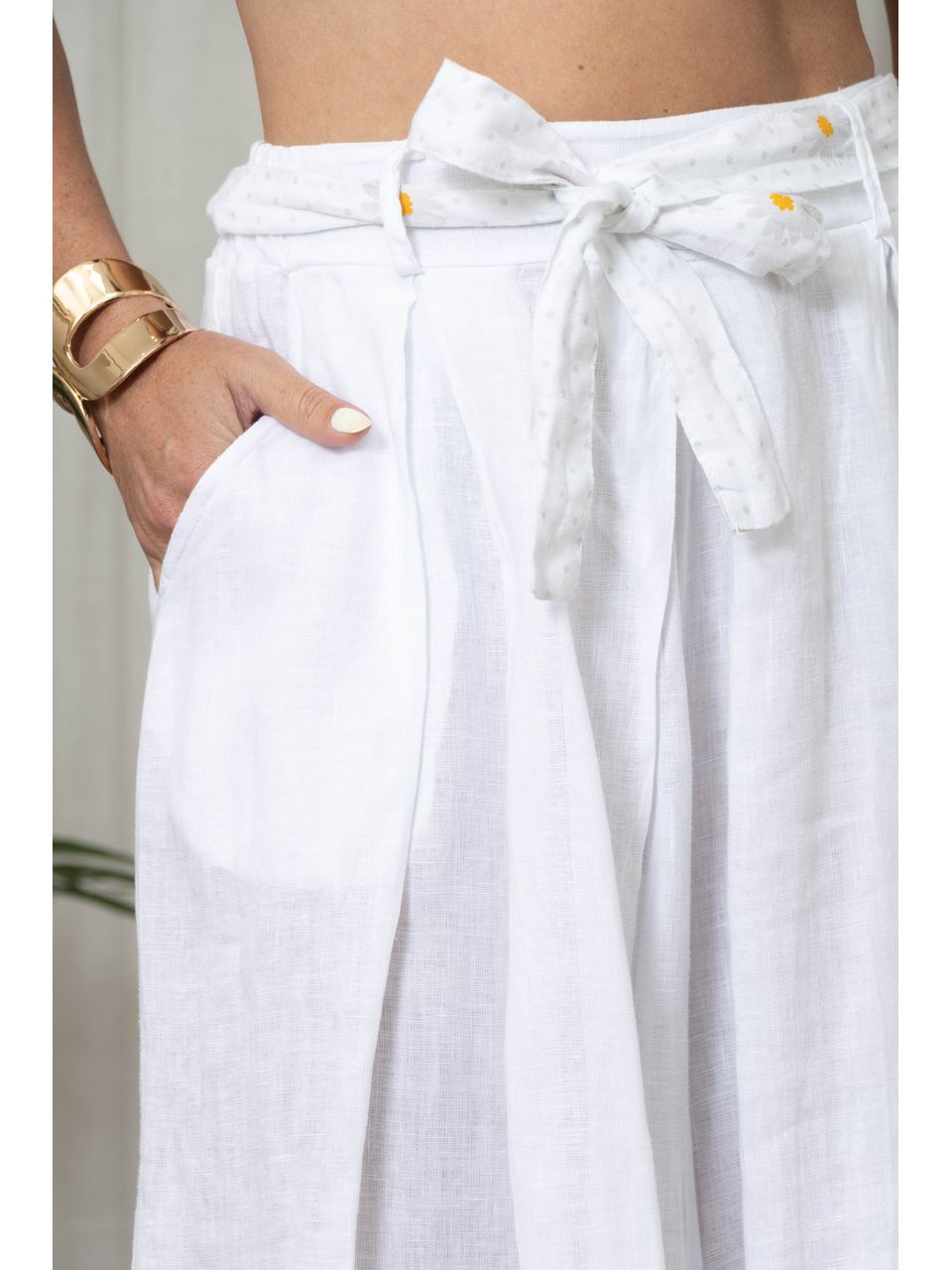 CALÇA MARGARIDA CJ BRANCO