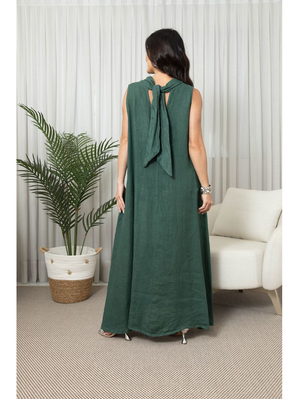 VESTIDO DAFINE VERDE GUCCI