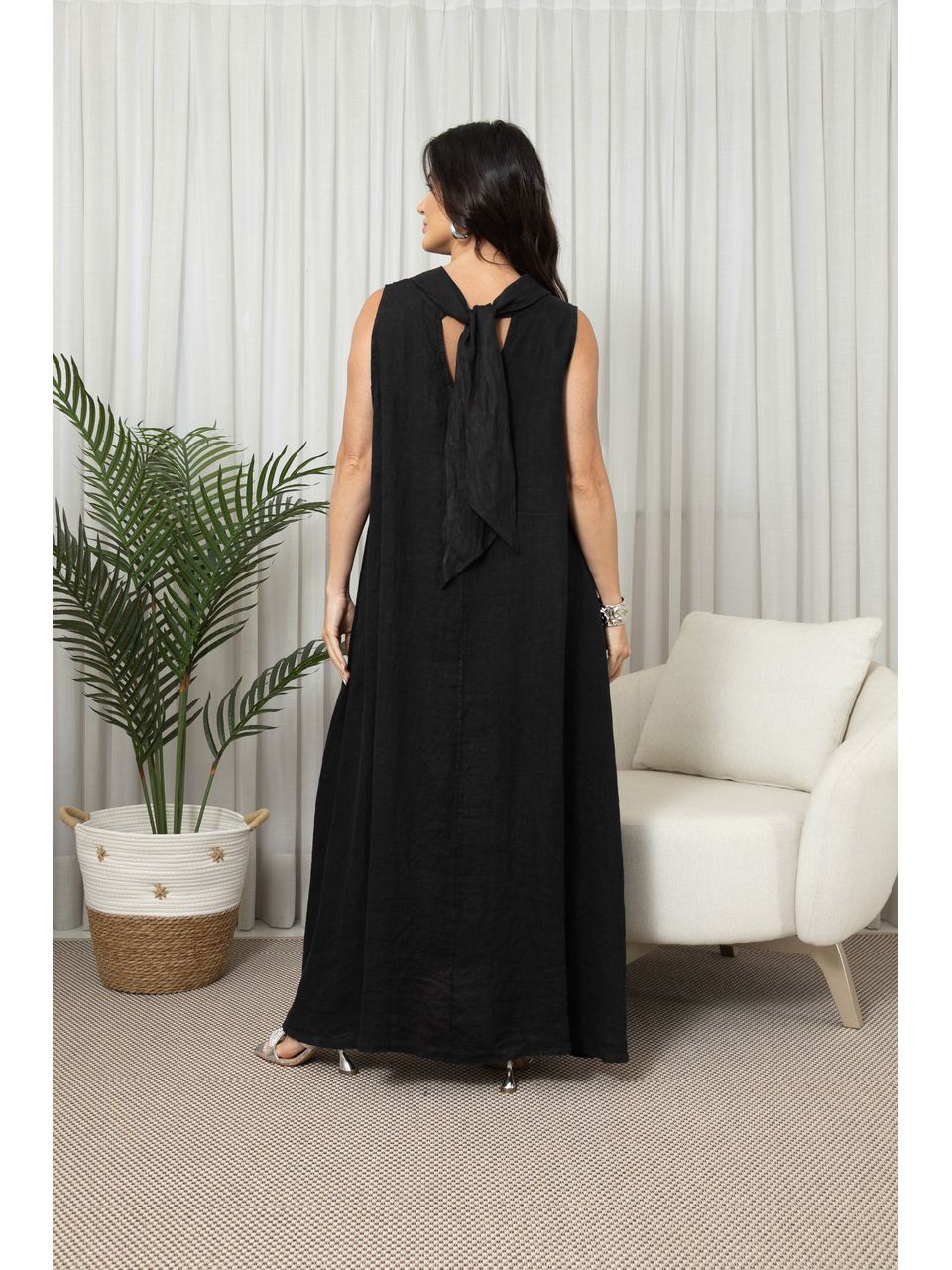 VESTIDO DAFINE PRETO