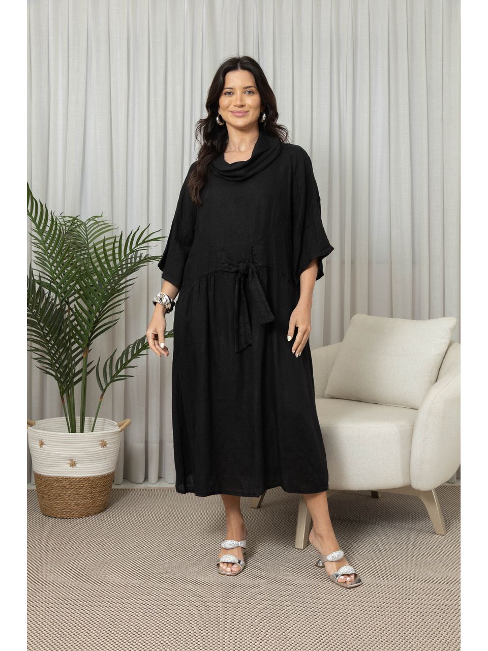 VESTIDO MIRELA PRETO