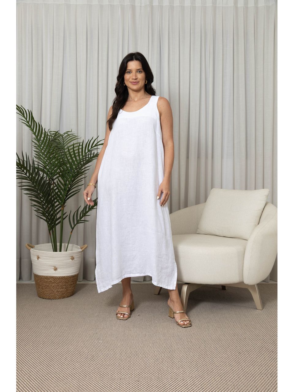 VESTIDO NARUNA BRANCO