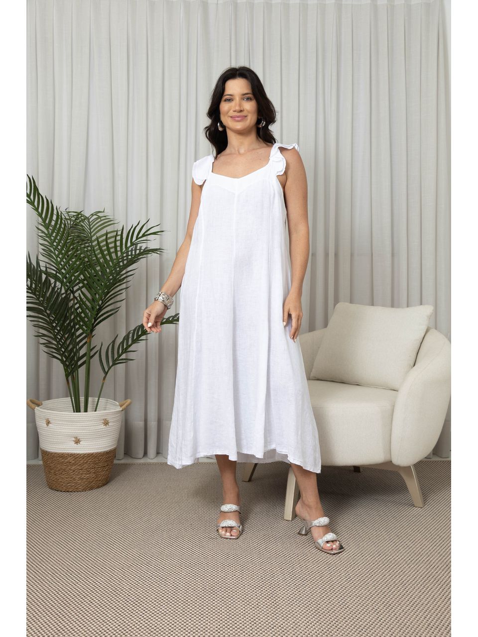 VESTIDO OFÉLIA BRANCO