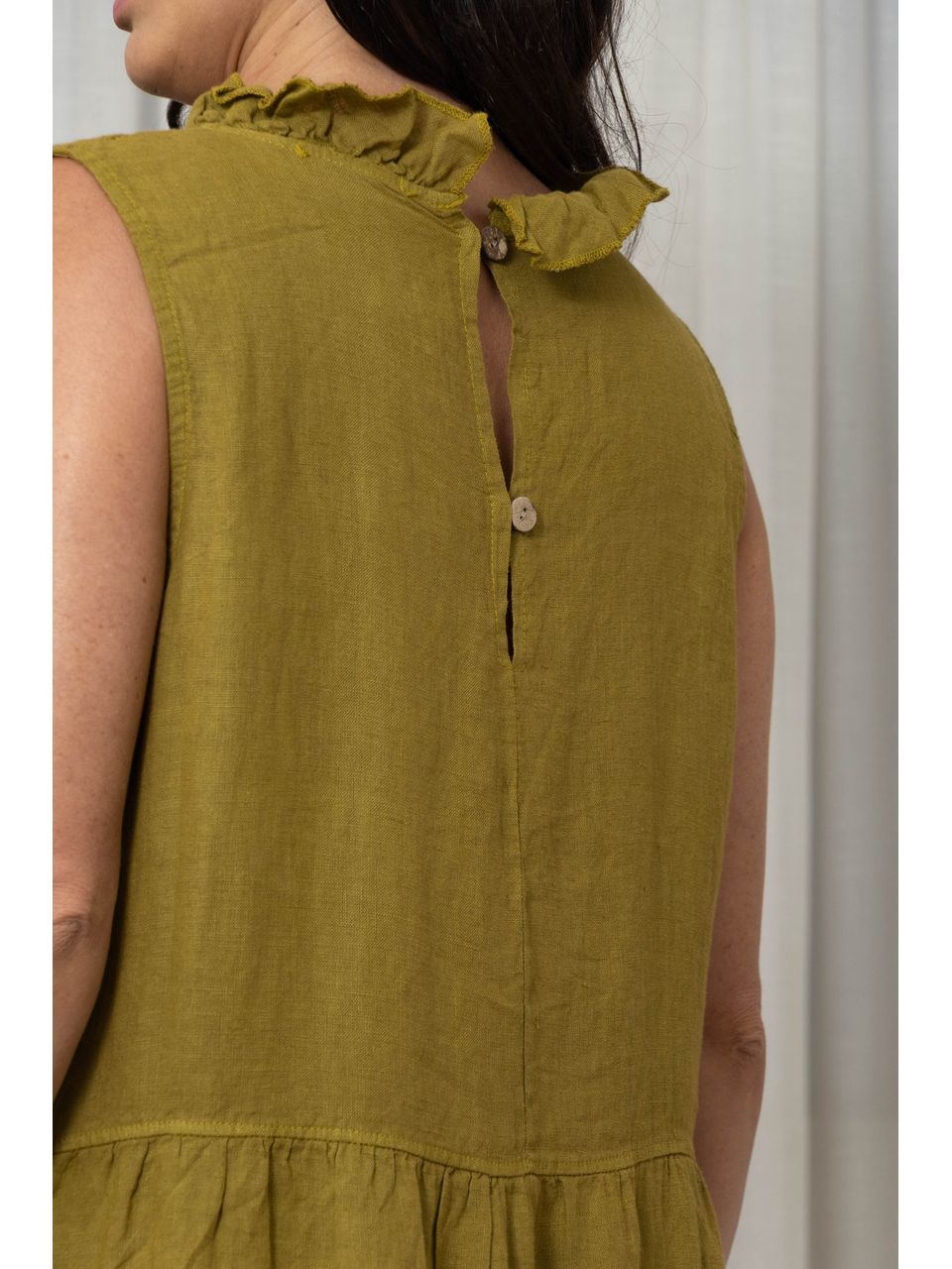 VESTIDO SAMELA PISTACHE