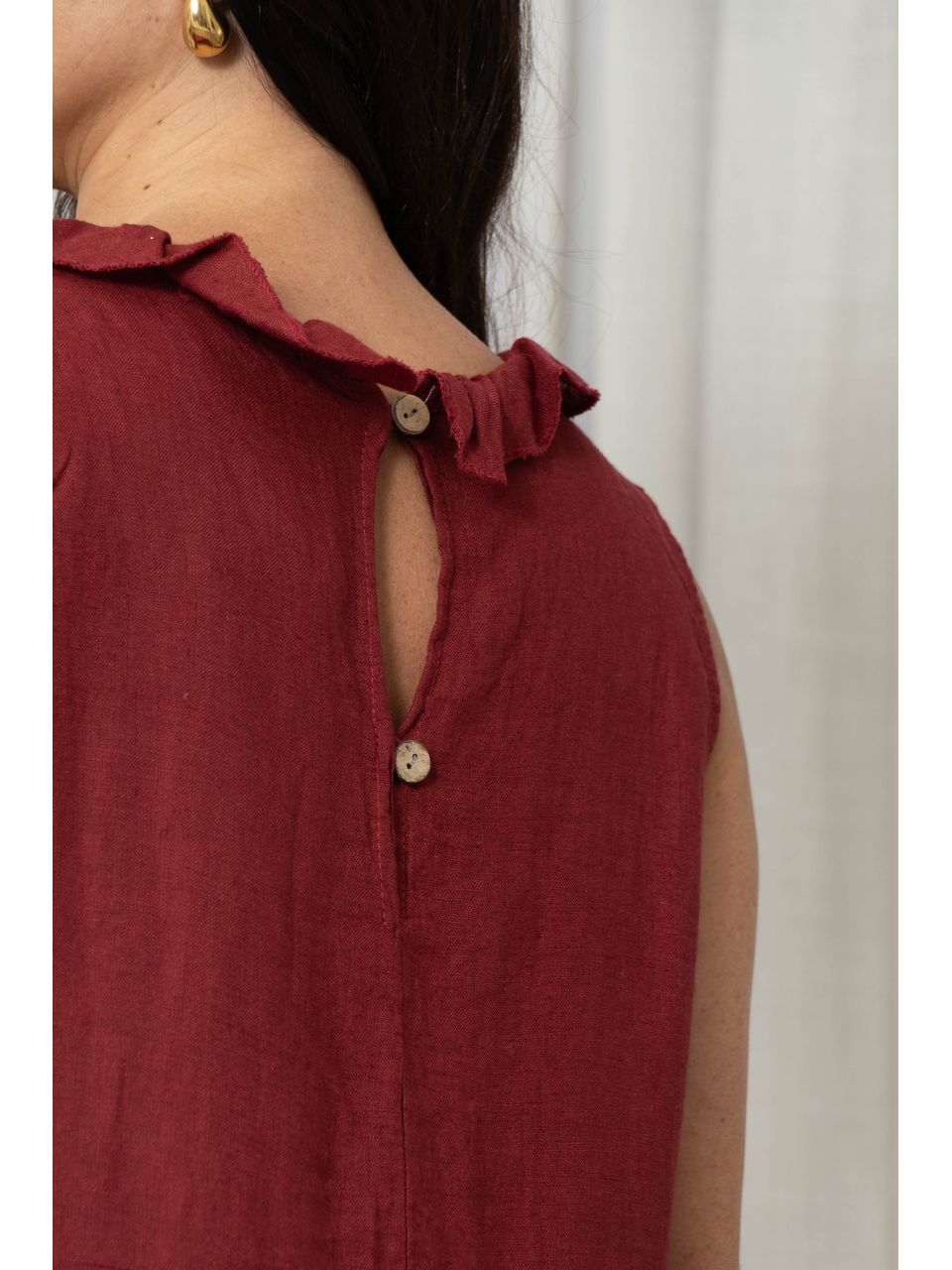 VESTIDO SAMELA BORDO