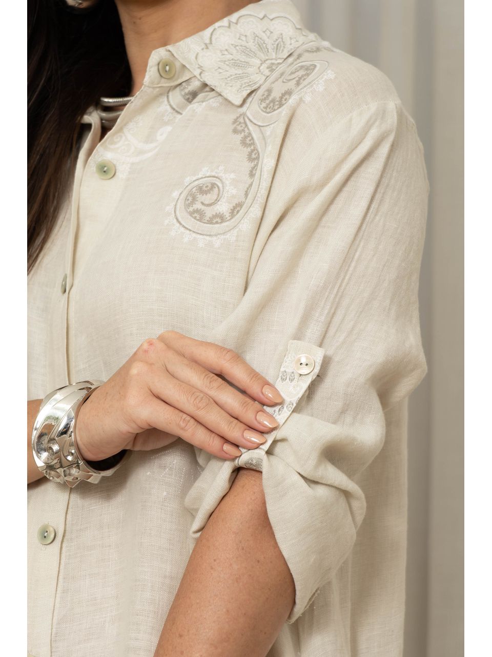 CHEMISE ARACELI BEGE