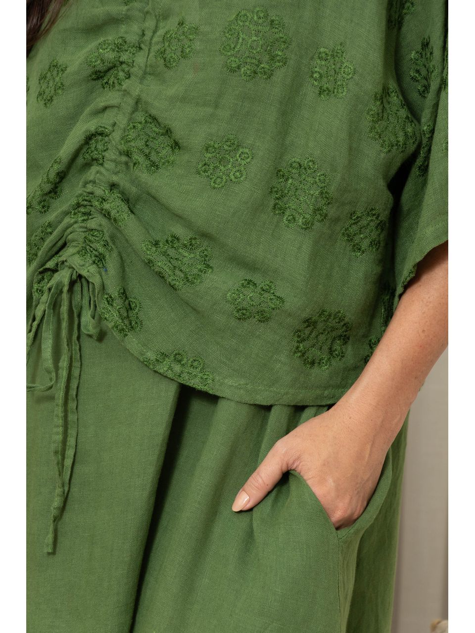 BATA AUREA VERDE GRAMA