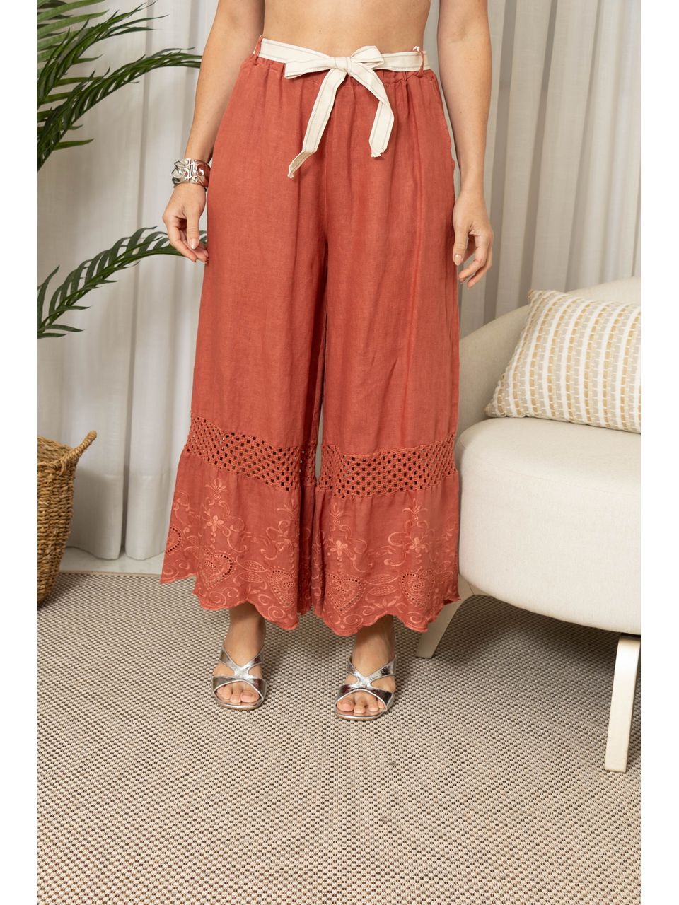 CALÇA MARA CJ GOIABA