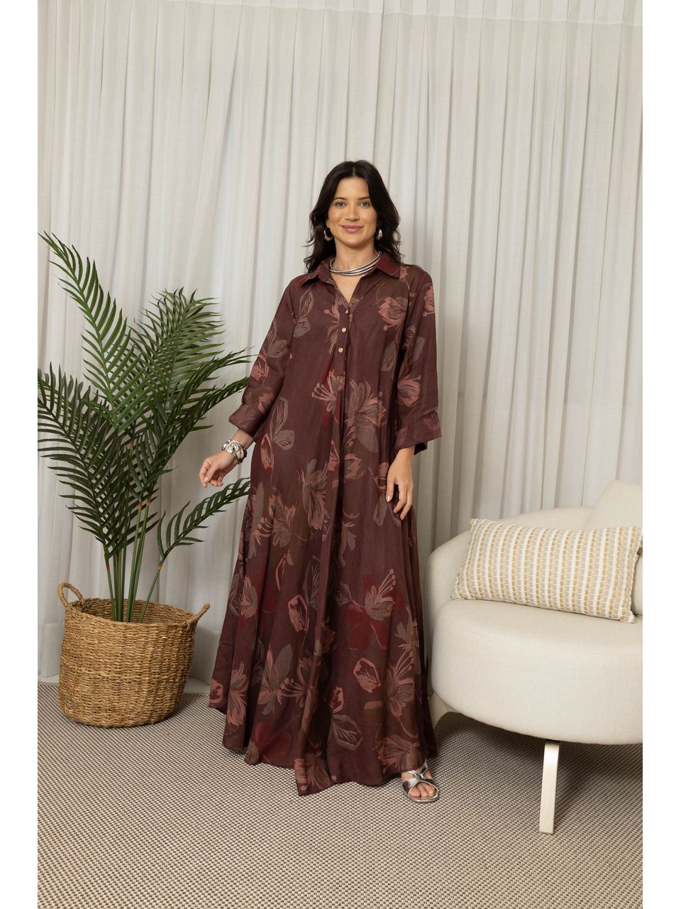 VESTIDO CARLA BERINJELA