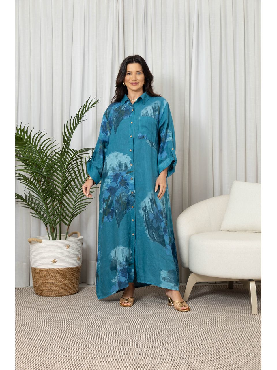 CHEMISE ALICE PETROLEO