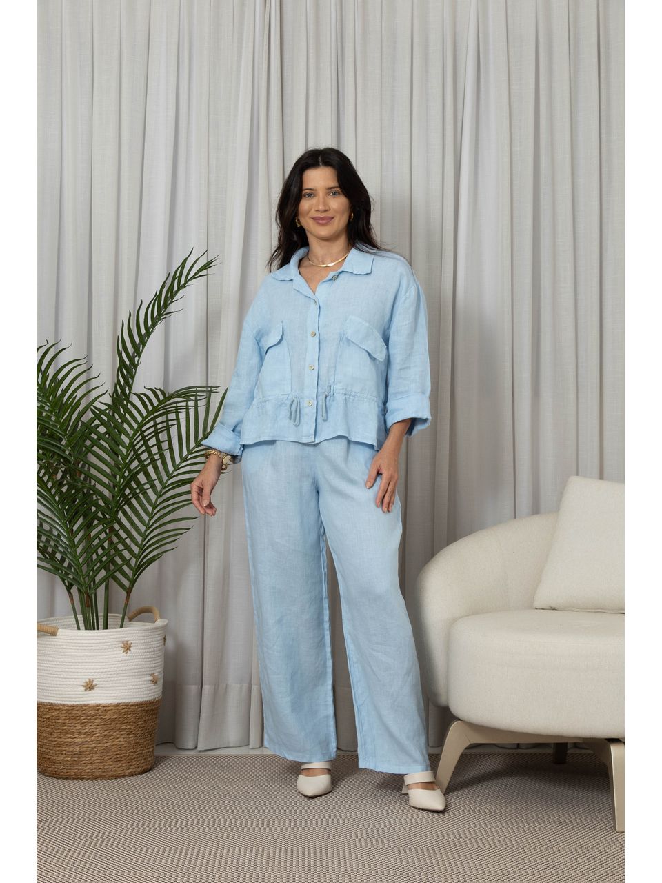 PARKA BELA SIENA CJ AZUL BEBE