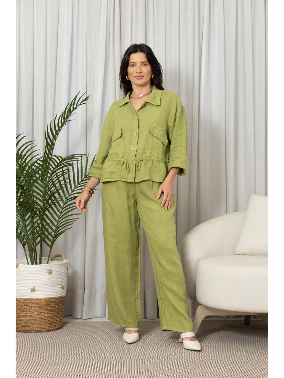 PARKA BELA SIENA CJ PISTACHE