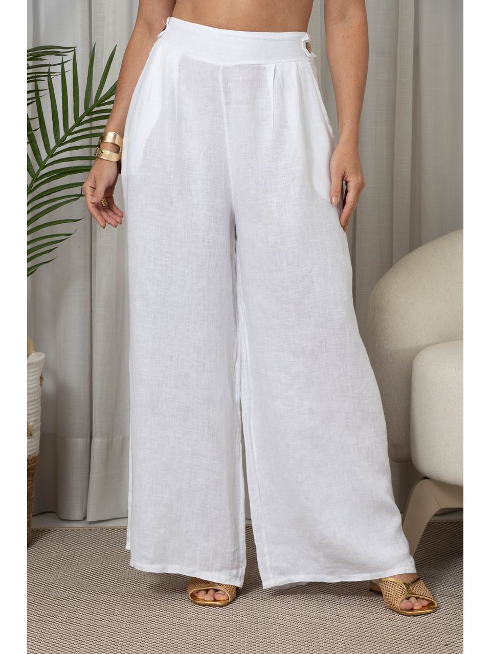 CALÇA DAPHNE BRANCO