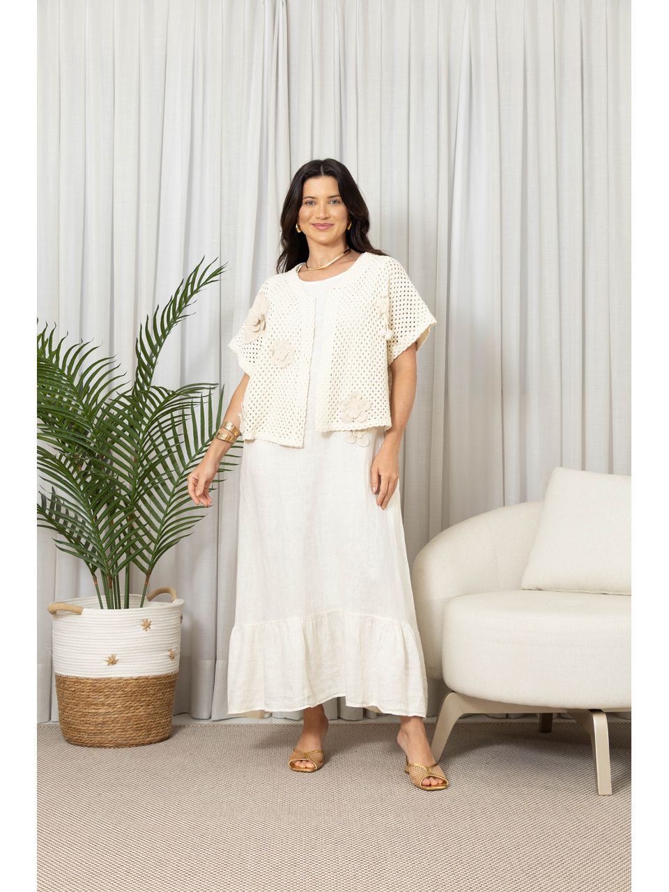 VESTIDO DELICATA OFF