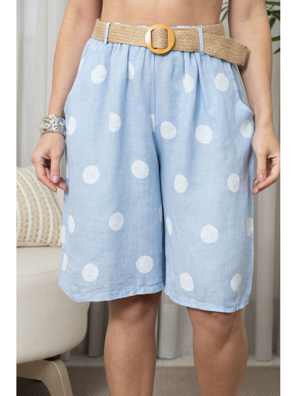 BERMUDA MADRI AZUL BEBE