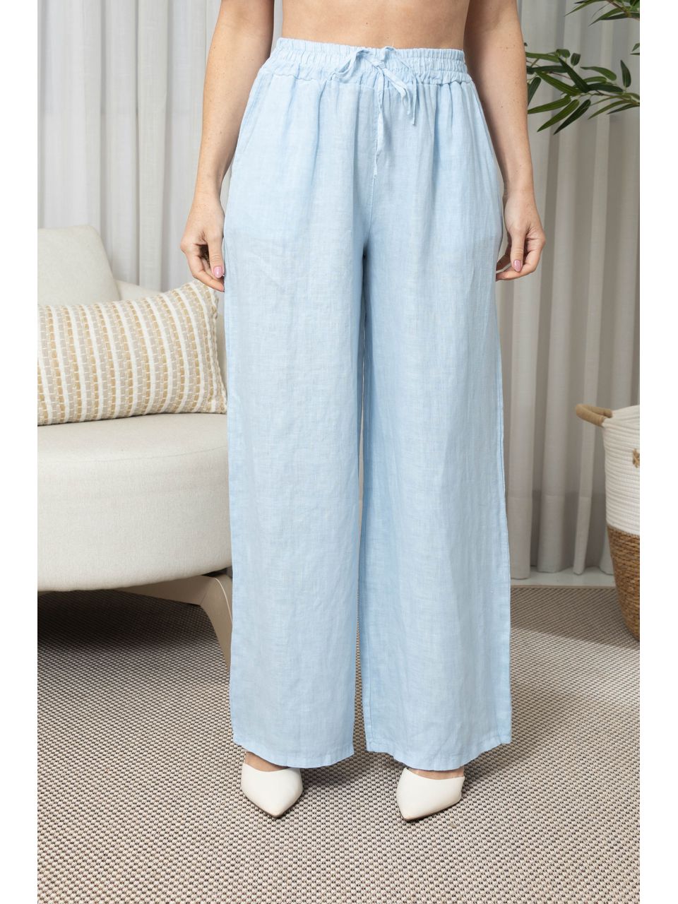 CALÇA MERIVA AZUL BEBE