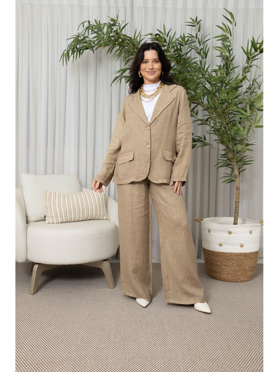 BLAZER TORINO CARAMELO