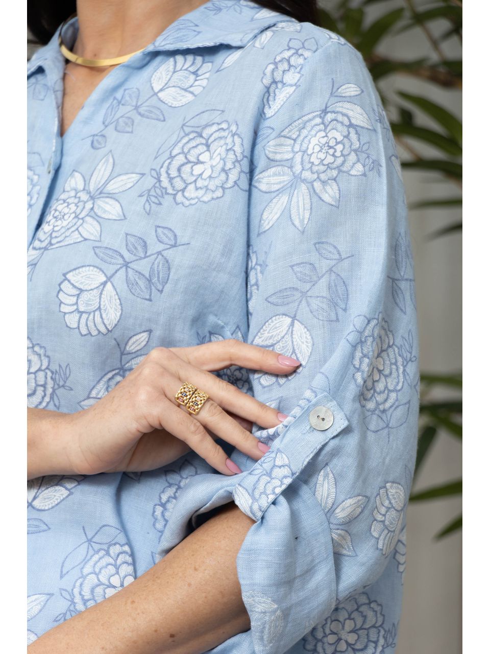 CAMISA POMEZIA AZUL BEBE