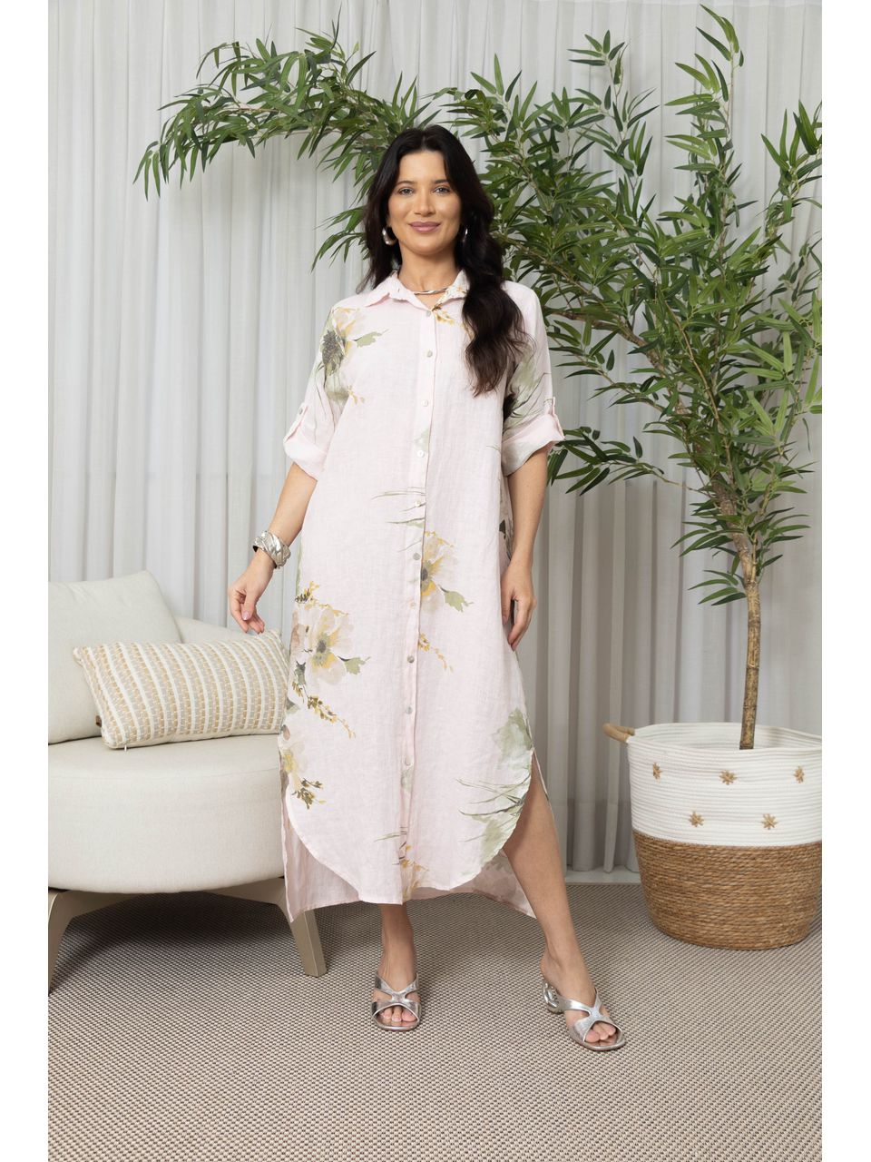 CHEMISE GENOVA ROSA BEBÊ