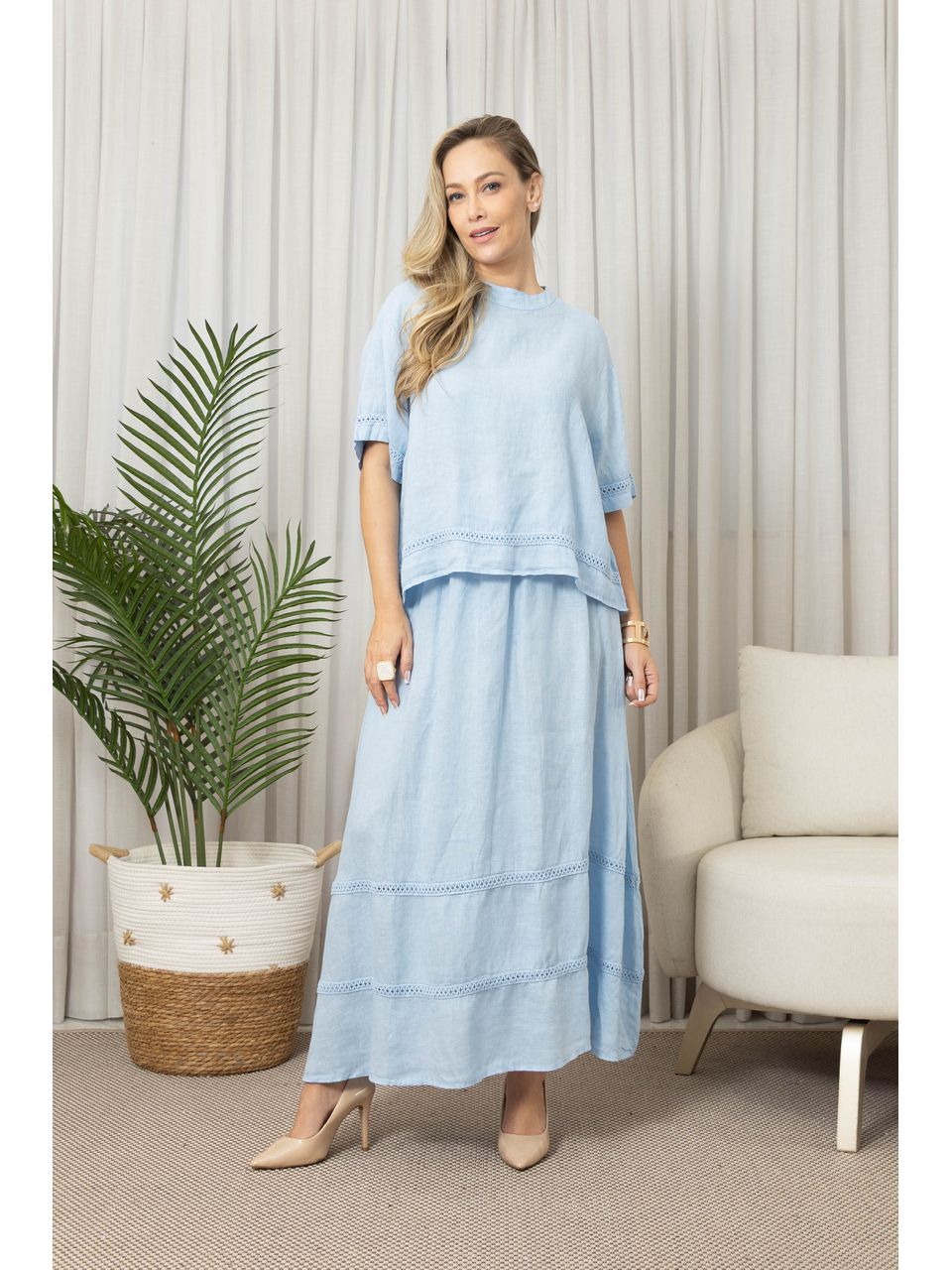 BATA AMORE CJ AZUL BEBE