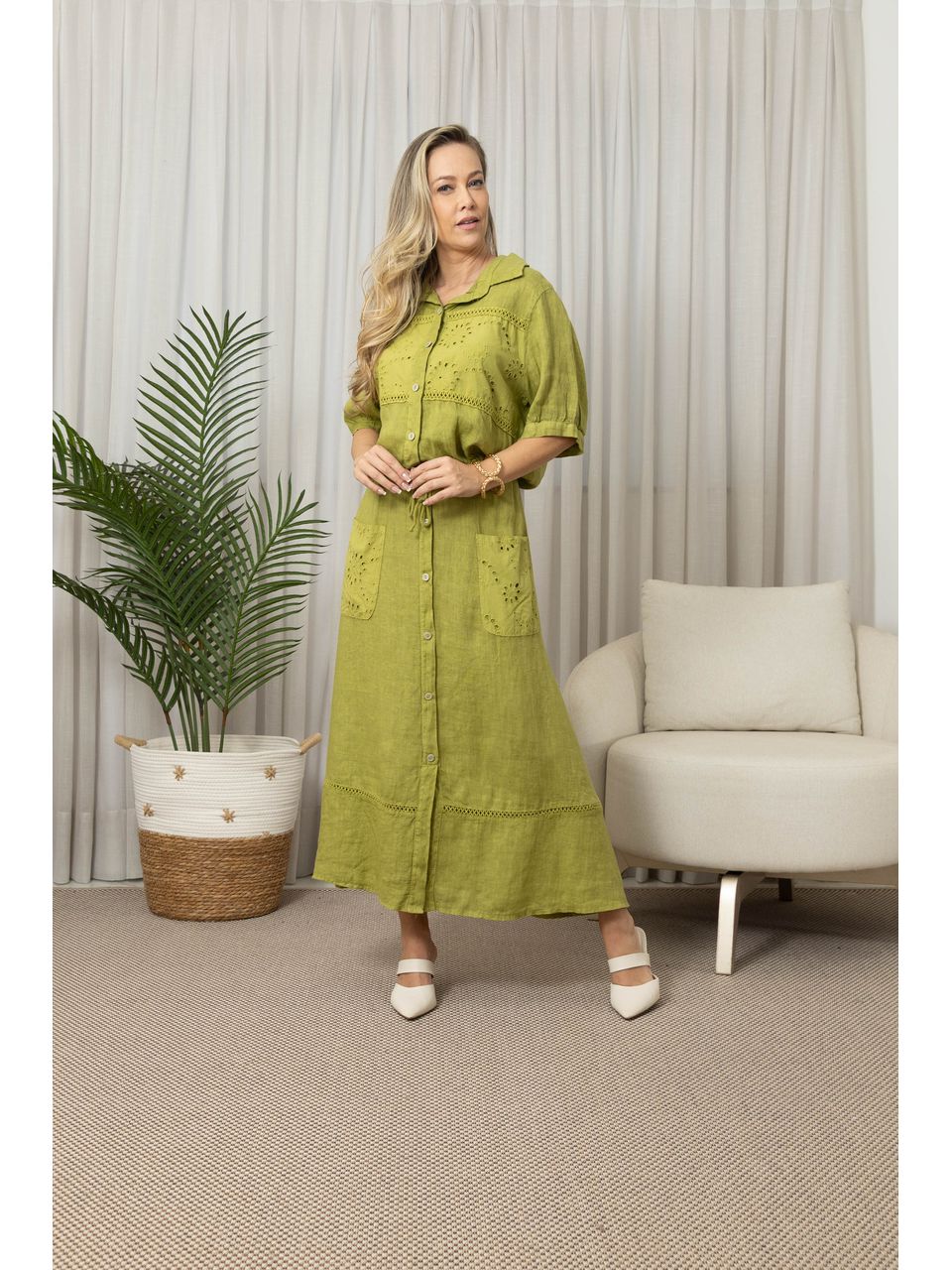 PARKA CARLA CJ PISTACHE