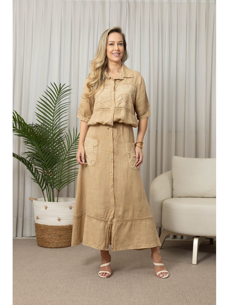 PARKA CARLA CJ CARAMELO