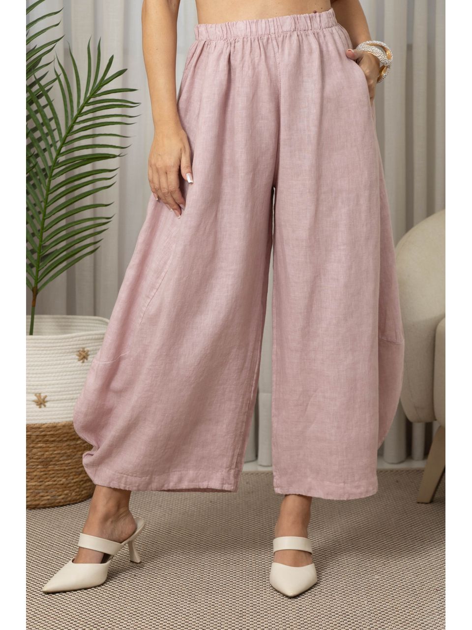 CALÇA GEOVANA CJ ROSE