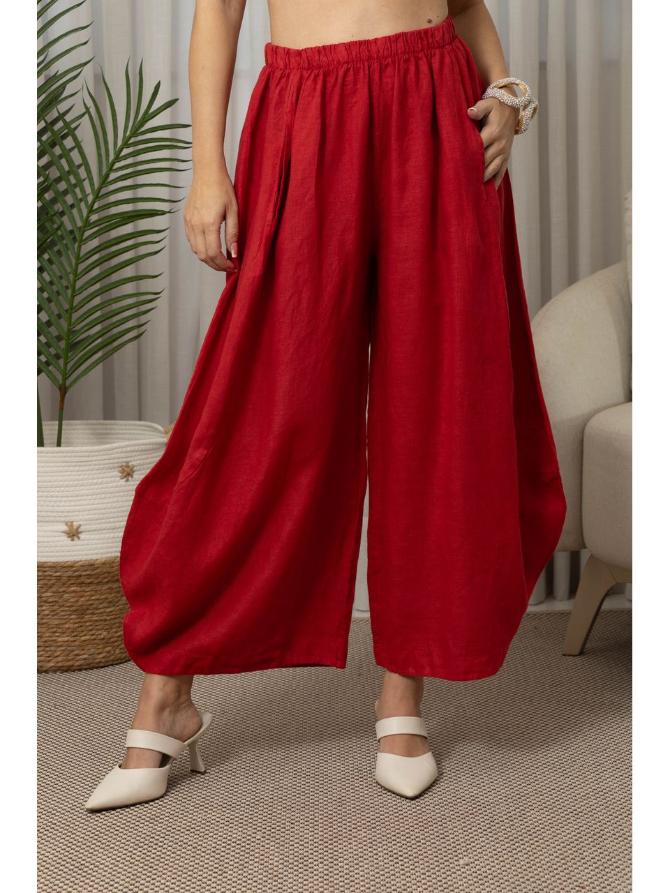 CALÇA GEOVANA CJ VERMELHO
